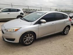 Salvage cars for sale at Houston, TX auction: 2015 Ford Focus SE