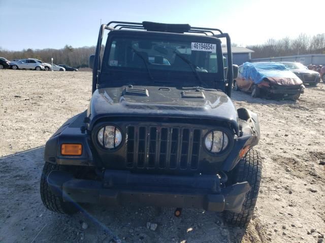 2005 Jeep Wrangler / TJ SE