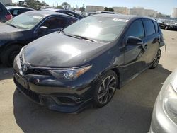 Salvage cars for sale from Copart Martinez, CA: 2017 Toyota Corolla IM