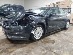 Salvage cars for sale at Elgin, IL auction: 2013 Ford Fusion SE Hybrid