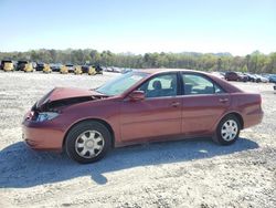 Salvage cars for sale from Copart Ellenwood, GA: 2002 Toyota Camry LE