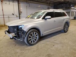 Salvage cars for sale from Copart Wheeling, IL: 2017 Audi Q7 Premium Plus