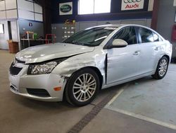 Salvage cars for sale from Copart East Granby, CT: 2013 Chevrolet Cruze ECO
