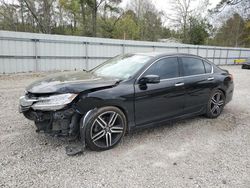Salvage cars for sale from Copart Greenwell Springs, LA: 2016 Honda Accord Touring
