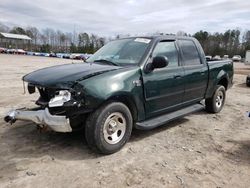 Salvage cars for sale from Copart Charles City, VA: 2003 Ford F150 Supercrew