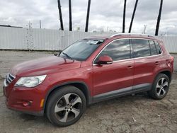 Volkswagen Tiguan S Vehiculos salvage en venta: 2010 Volkswagen Tiguan S