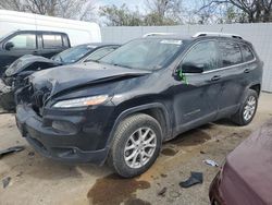Salvage cars for sale at Bridgeton, MO auction: 2014 Jeep Cherokee Latitude