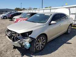 Salvage cars for sale at Sacramento, CA auction: 2016 Chevrolet Malibu Limited LTZ