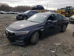 Salvage cars for sale at Windsor, NJ auction: 2018 Honda Accord Hybrid