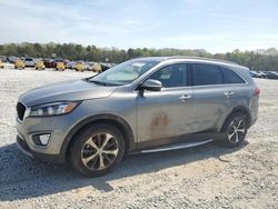 Salvage cars for sale at Ellenwood, GA auction: 2016 KIA Sorento EX
