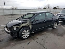 Honda salvage cars for sale: 2010 Honda Civic LX