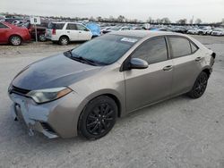 Toyota salvage cars for sale: 2015 Toyota Corolla L