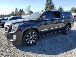 2017 Cadillac Escalade ESV Platinum en venta en Graham, WA