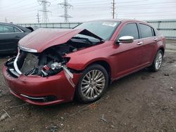 Chrysler 200 salvage cars for sale: 2011 Chrysler 200 Limited