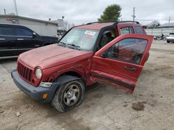 Salvage cars for sale at Lexington, KY auction: 2007 Jeep Liberty Sport