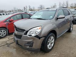 Salvage cars for sale at Bridgeton, MO auction: 2011 Chevrolet Equinox LT