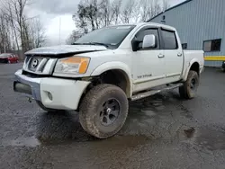 Salvage cars for sale from Copart Portland, OR: 2011 Nissan Titan S