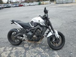 Salvage cars for sale from Copart Grantville, PA: 2017 Yamaha FZ09