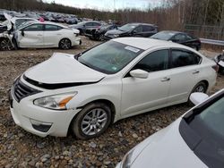 Salvage cars for sale from Copart Candia, NH: 2015 Nissan Altima 2.5