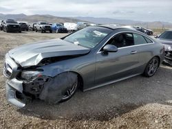 Salvage cars for sale at North Las Vegas, NV auction: 2018 Mercedes-Benz E 400