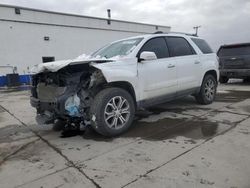 Salvage cars for sale at Farr West, UT auction: 2016 GMC Acadia SLT-1