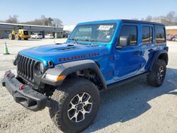 Salvage cars for sale from Copart Spartanburg, SC: 2022 Jeep Wrangler Unlimited Rubicon