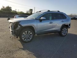 Salvage cars for sale from Copart San Martin, CA: 2024 Toyota Rav4 XLE Premium