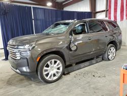 Chevrolet Tahoe salvage cars for sale: 2021 Chevrolet Tahoe K1500 High Country