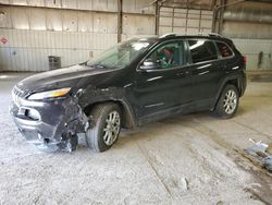 Salvage cars for sale at Des Moines, IA auction: 2016 Jeep Cherokee Latitude