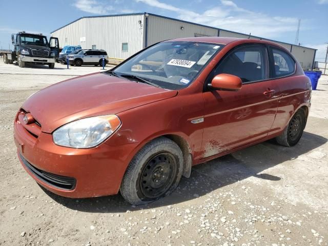 2010 Hyundai Accent Blue