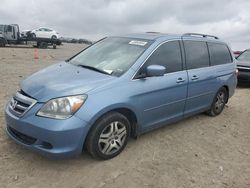 Salvage cars for sale from Copart Earlington, KY: 2007 Honda Odyssey EXL
