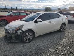 Salvage cars for sale at Mentone, CA auction: 2014 Toyota Corolla ECO