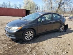 Honda Civic EX salvage cars for sale: 2012 Honda Civic EX