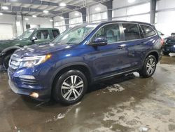 Salvage cars for sale at Ham Lake, MN auction: 2016 Honda Pilot EXL