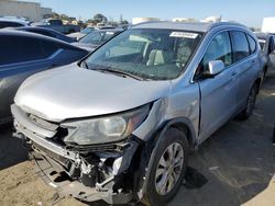 Salvage cars for sale at Martinez, CA auction: 2012 Honda CR-V EXL