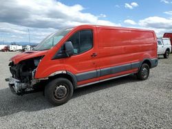 Salvage cars for sale from Copart Anderson, CA: 2018 Ford Transit T-250