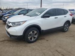 Salvage cars for sale from Copart Woodhaven, MI: 2019 Honda CR-V LX