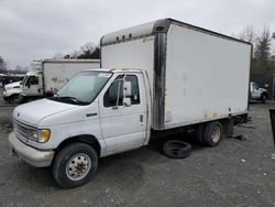 Salvage cars for sale from Copart Waldorf, MD: 1995 Ford Econoline E350 Cutaway Van