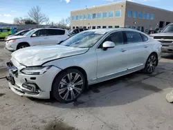 Salvage cars for sale at Littleton, CO auction: 2022 Volvo S90 B6 Inscription