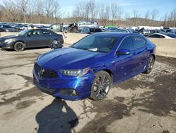 Acura TLX salvage cars for sale: 2018 Acura TLX TECH+A