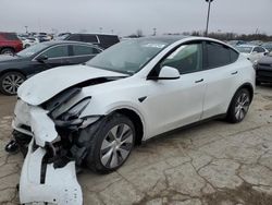 Salvage cars for sale at Indianapolis, IN auction: 2021 Tesla Model Y