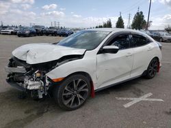 Salvage cars for sale from Copart Rancho Cucamonga, CA: 2017 Honda Civic Sport