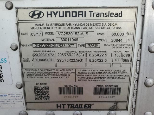 2018 Hyundai Trailers Trailer