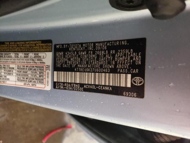 2007 Toyota Camry CE