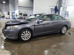 Salvage cars for sale at Ham Lake, MN auction: 2013 Honda Accord EX