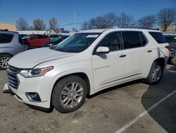 Chevrolet salvage cars for sale: 2018 Chevrolet Traverse High Country