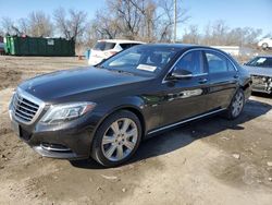 Mercedes-Benz S 550 4matic Vehiculos salvage en venta: 2014 Mercedes-Benz S 550 4matic