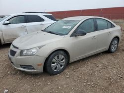 Salvage cars for sale at Rapid City, SD auction: 2013 Chevrolet Cruze LS