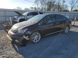 Salvage cars for sale at Gastonia, NC auction: 2010 Lexus HS 250H