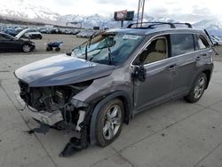 Salvage cars for sale from Copart Farr West, UT: 2015 Toyota Highlander Limited